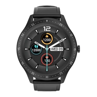 Porodo Vortex Smart Watch with Fitness And Health Tracking - Black